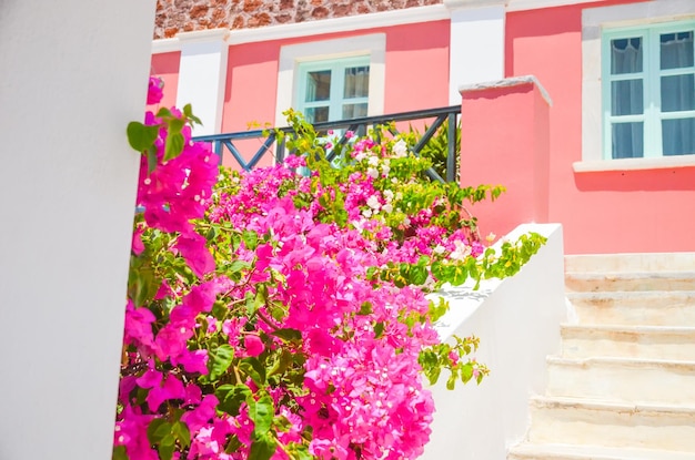 L'île pittoresque de Santorin en Grèce