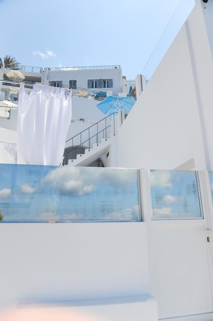 L'île pittoresque de Santorin en Grèce