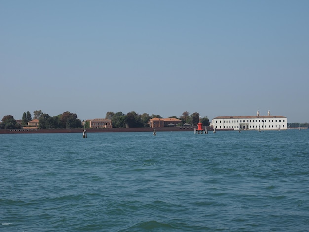 Photo Île de san servolo à venise