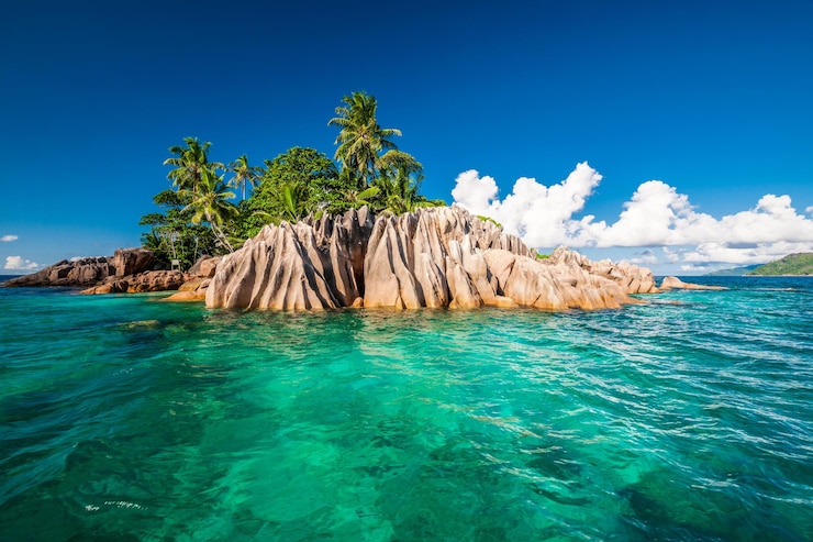Photo île st pierre aux seychelles