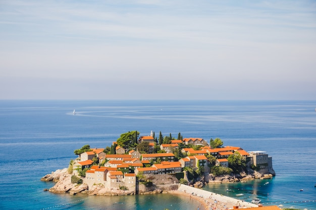 L'île de Sveti Stefan au Monténégro