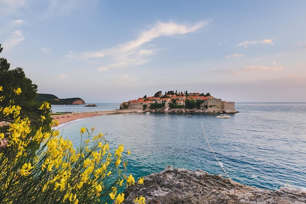 L'île de Sveti Stefan au Monténégro