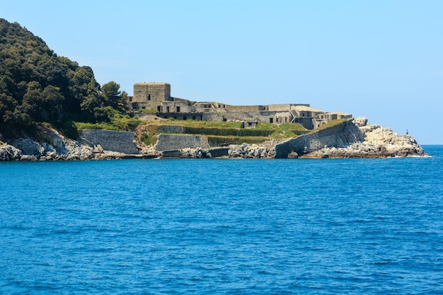 L'île de Tino La Spezia Italie