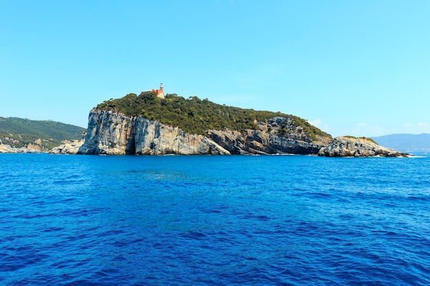 L'île de Tino La Spezia Italie