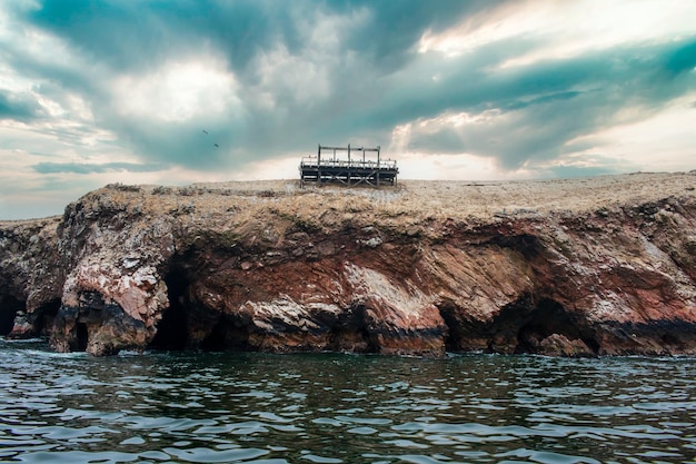 Les îles Ballestas, un groupe d'îles près de la ville de Pisco, au Pérou.