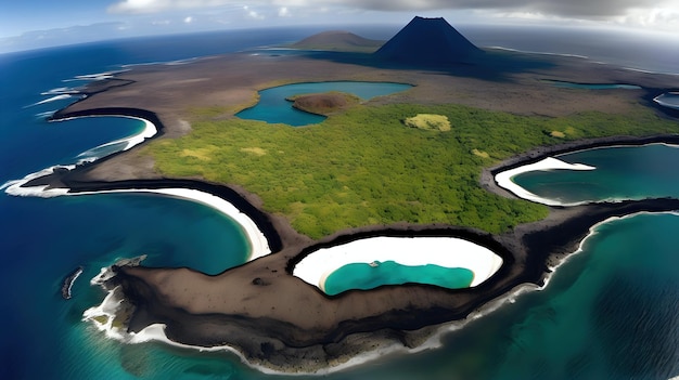 Photo les îles galapagos