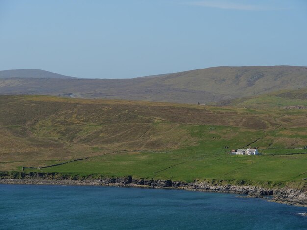 Photo les îles shetland