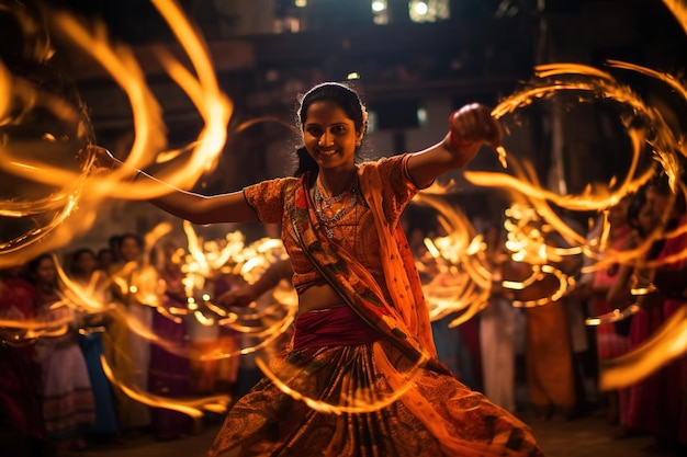 Illuminer Diwali, une performance enflammée