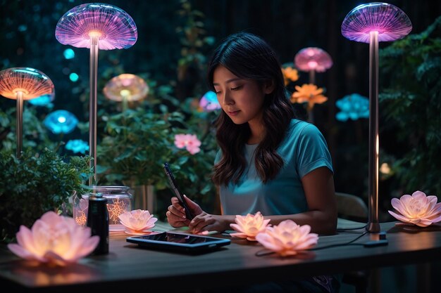 Illuminez avec "Biolumina" Merging Living Glow amp Tech pour une décoration de maison futuriste