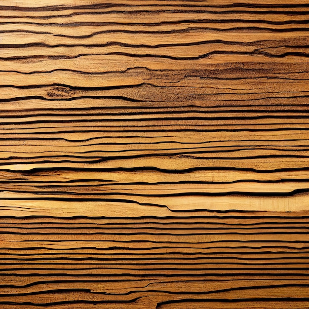 Illustration 3d agrandie de surface de texture réaliste en bois