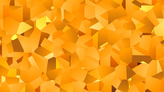 une illustration 3D de carrés orange avec un fond jaune.