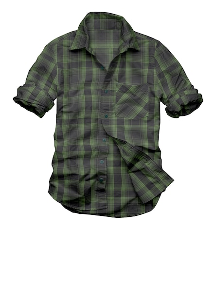 Photo illustration 3d chemise causale garçon d'été avec finition douce en coton