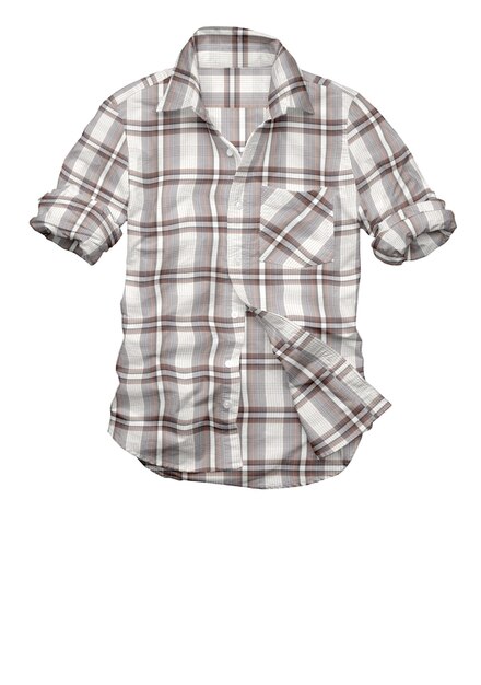 Illustration 3D chemise causale garçon d'été avec finition douce en coton