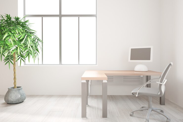 Photo illustration 3d de design d'intérieur moderne