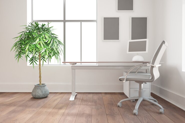 Photo illustration 3d de design d'intérieur moderne