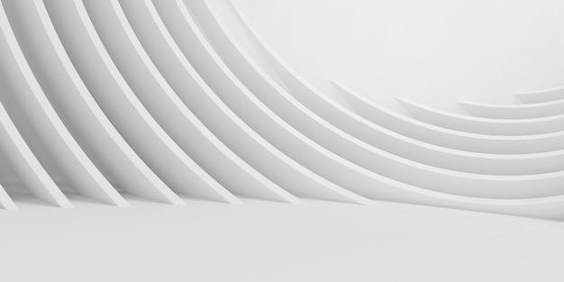 Illustration abstraite sur fond blanc