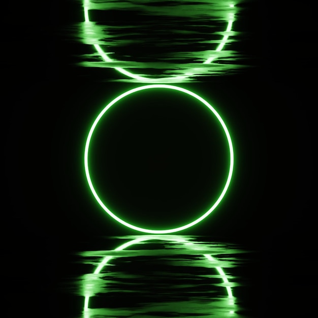 illustration abstraite fond d'écran néon coloré