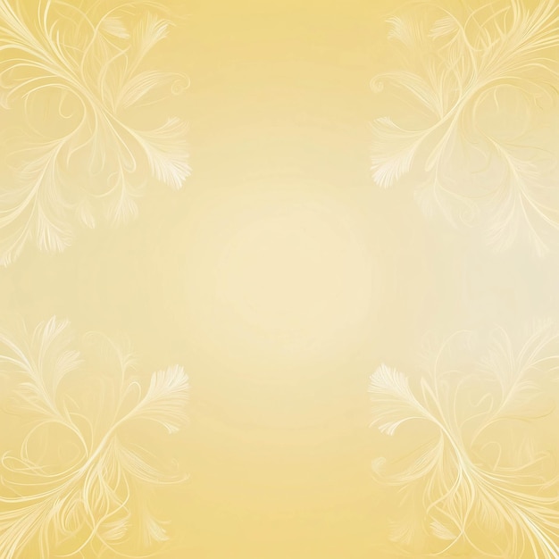 Photo illustration abstraite jaune brillant gradient simple papier peint courbe ornement floral décoration