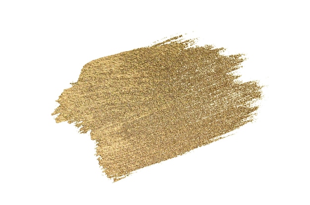 Illustration abstraite de tache de peinture texture aquarelle or