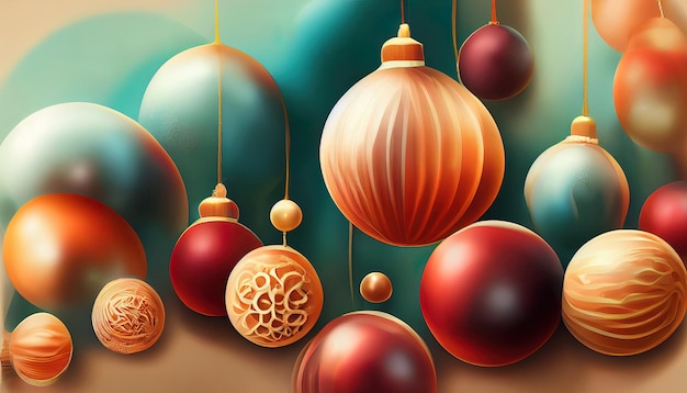 Illustration abstraite de texture de fond de décoration de Noël