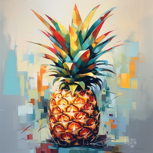 Photo l'illustration de l'ananas