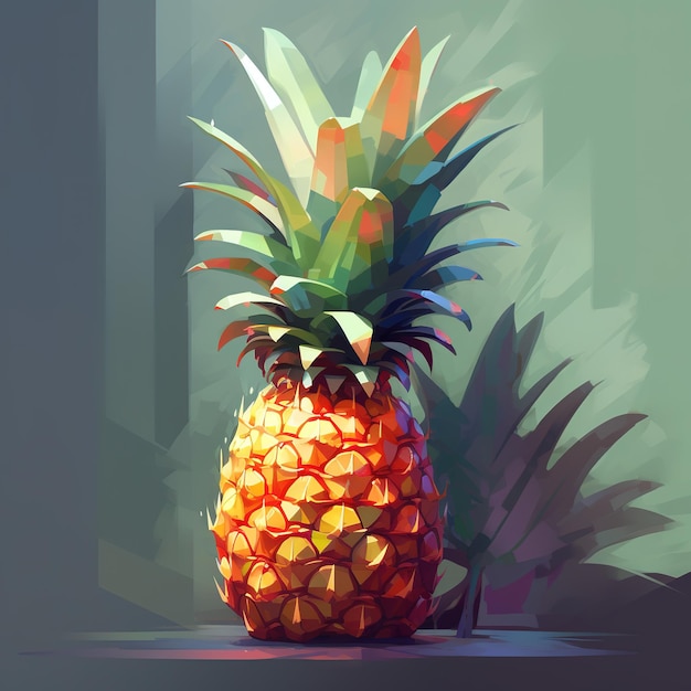 l'illustration de l'ananas