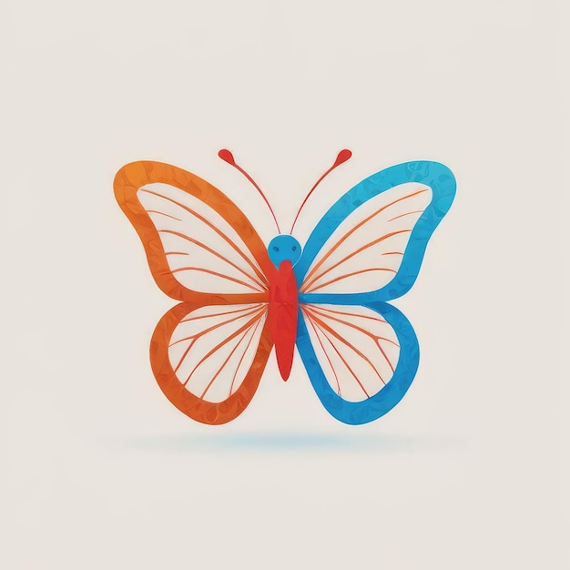 illustration d'art vectoriel du papillon