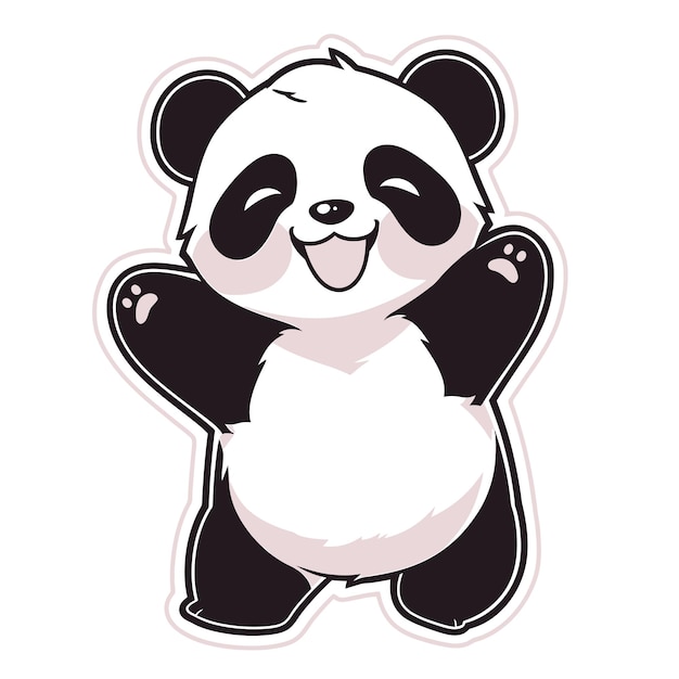 illustration d'un autocollant pour animaux