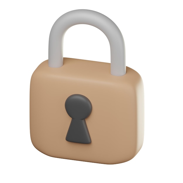 illustration de cadenas 3D