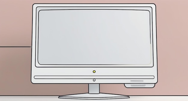 Illustration de calcul puissante d'un PC à haute performance