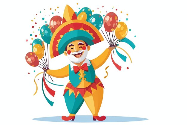 illustration de la célébration du carnaval