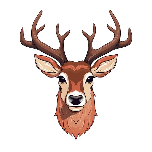 une illustration de cerf