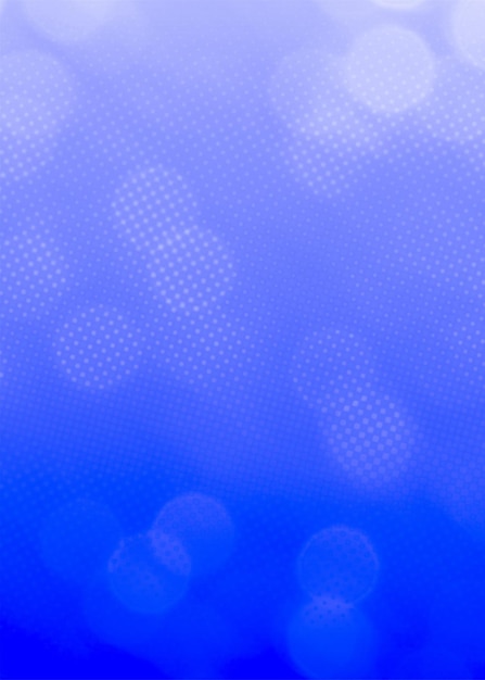 Illustration de conception défocalisée verticale de fond bokeh de couleur bleue