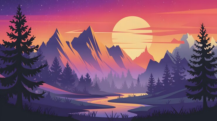 Photo illustration de la conception du t-shirt en vue naturelle