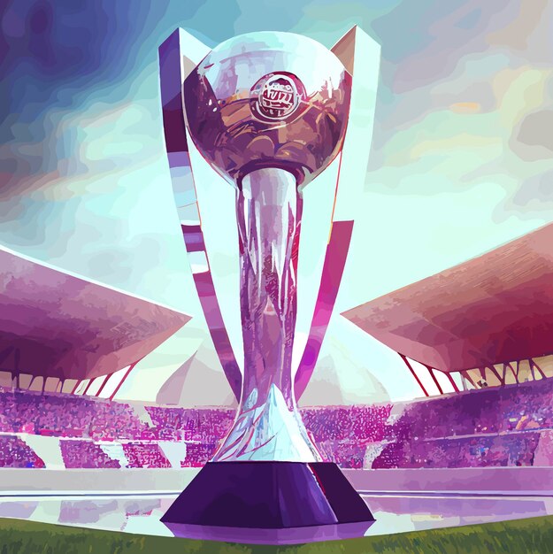 ILLUSTRATION DE LA COUPE DU MONDE QATAR 2022