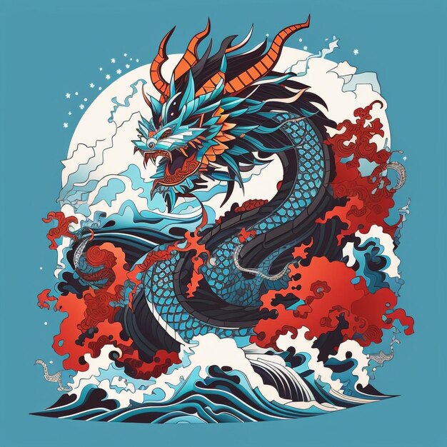 illustration_de_japonais_dragon_japonais