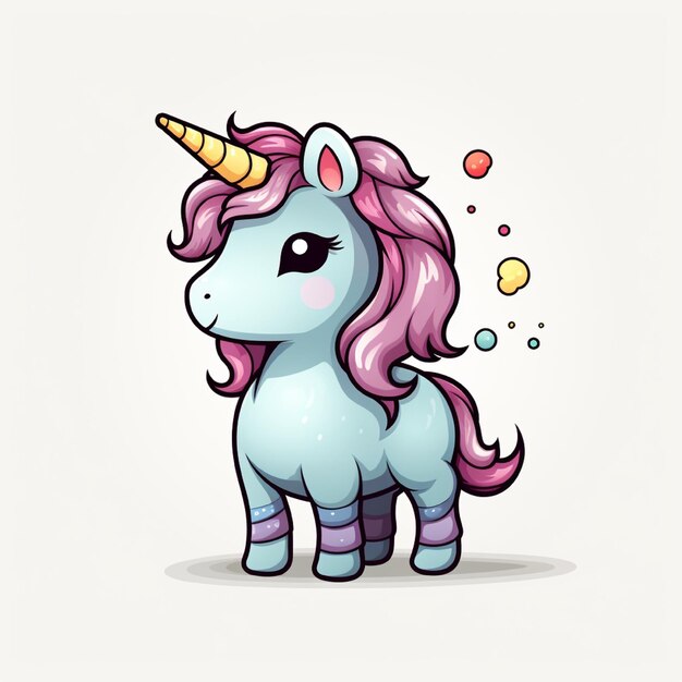 Photo illustration de la désignation de la licorne