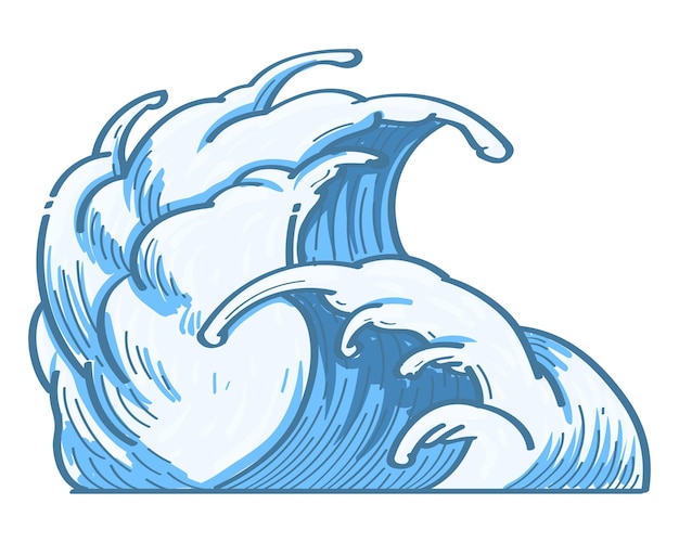 Illustration dessinée à la main sur fond transparent