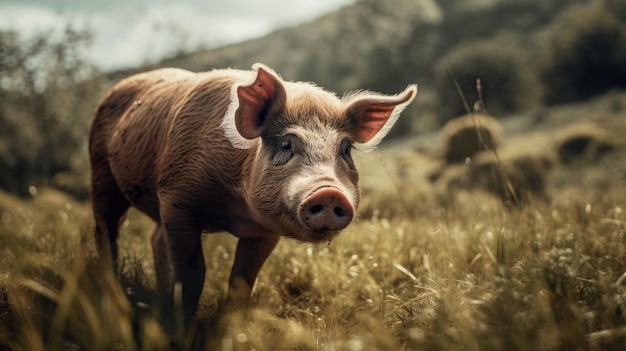 Illustration de différentes espèces d'animaux qui vivent dans la forêt