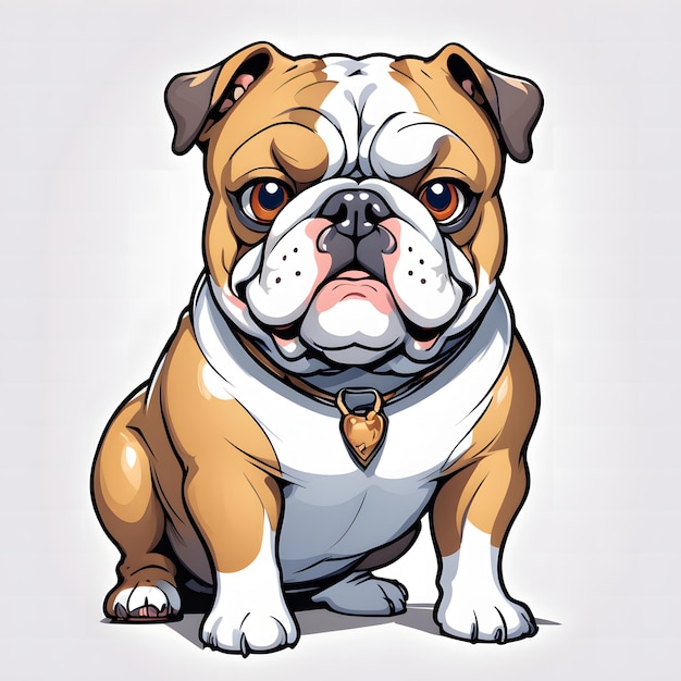 Illustration du bulldog