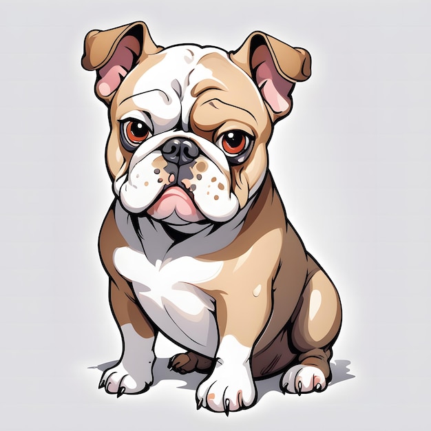 Illustration du bulldog