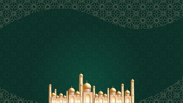 Photo l'illustration du carême du ramadan la célébration de la fête du ramadan arrière-plan modèle islamique arrière-plan