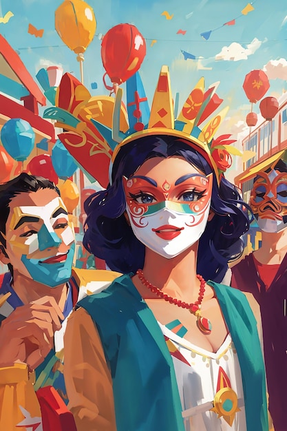 Illustration du carnaval