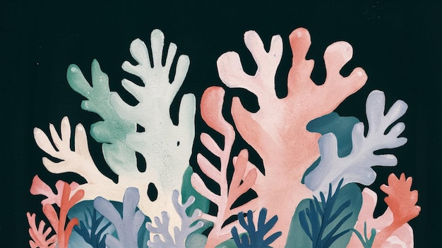 Illustration du corail