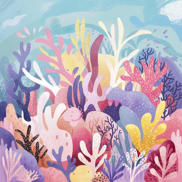 Illustration du corail