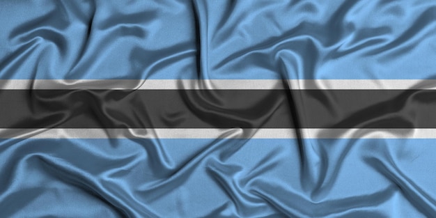 Illustration du drapeau du botswana