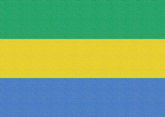 Illustration du drapeau national du Gabon