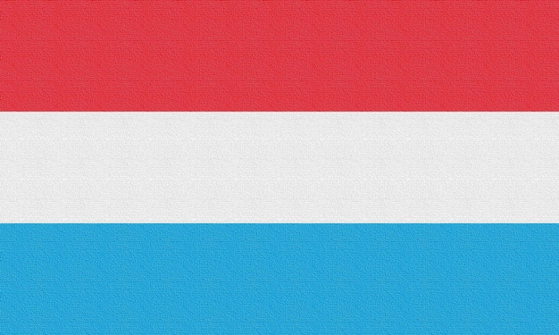 Illustration du drapeau national du Luxembourg