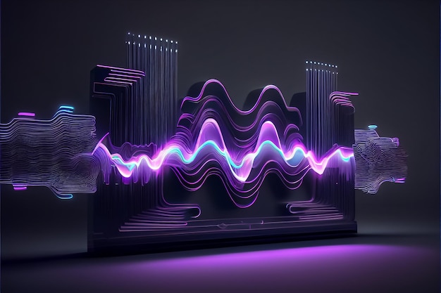 Illustration du flux d'informations des lignes de données du microcode AI