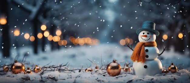 Photo illustration du fond de noël généré par l'ia